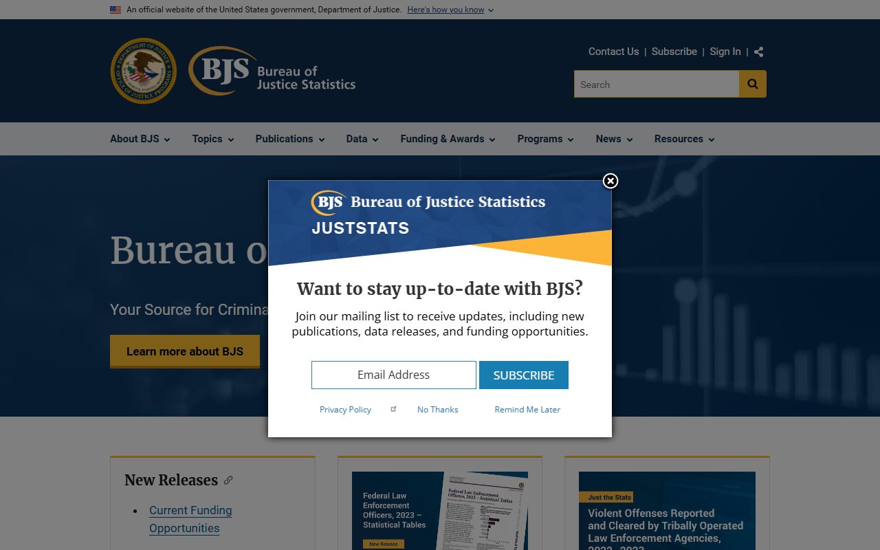 San Mateo County inmate population Bureau of Justice Statistics national jail data